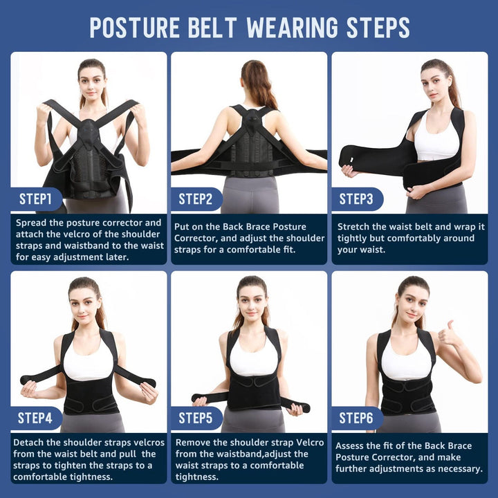 Transform Your Posture with the Strong Support Not Tight Posture Correction Belt