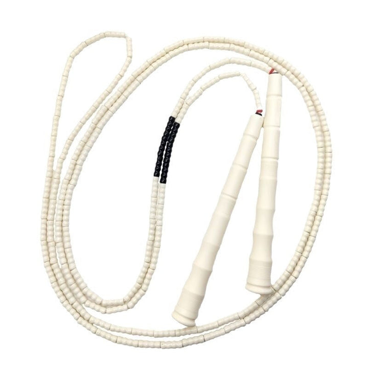 Discover the Joy of Fitness with Our Bamboo Rope Soft Bead Adjustable Skipping Rope